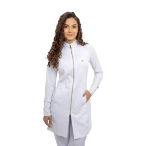 Home 5 Jaleco Bordado Branco